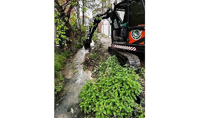 Cerrah’ta 5 Km’lik Sulama Kanalı Temizlendi