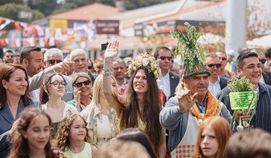 15. Uluslararası Alaçatı Ot Festivali yüz binlerce kişiyi ağırladı