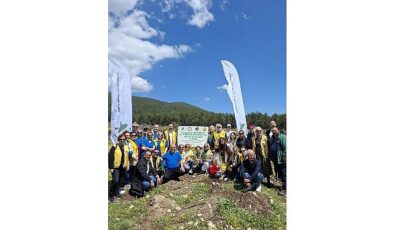 “Yeşil Adım” Projesiyle 11 Bin 581 Fidan hayat buldu.