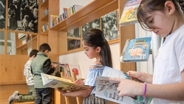 Bu kütüphane sadece çocuklar için