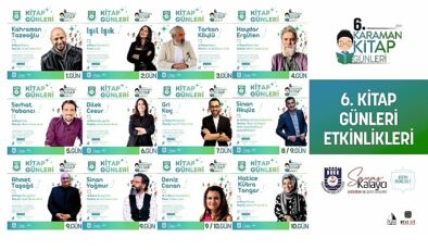 Karaman’da Kitap Günleri Başlıyor
